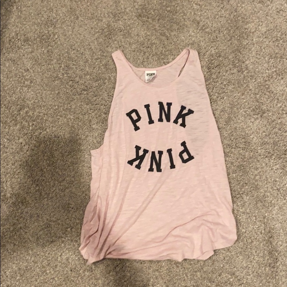 Pink tank top!!